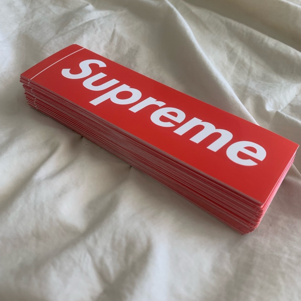 Supreme stickers